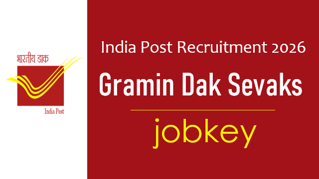 India Post GDS July 2026 Session II Online Form-jobkey